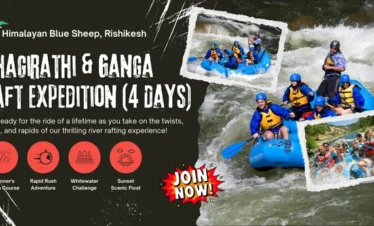BHAGIRATHI & GANGA RAFT EXPEDITION (4 DAYS) by Himalayan Blue Sheep