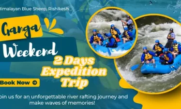 Ganga Weekend Rafting Expedition 2 days trip by Himalayan Blue Sheep
