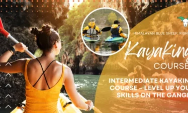 Kayaking course by Himalayan blue sheep